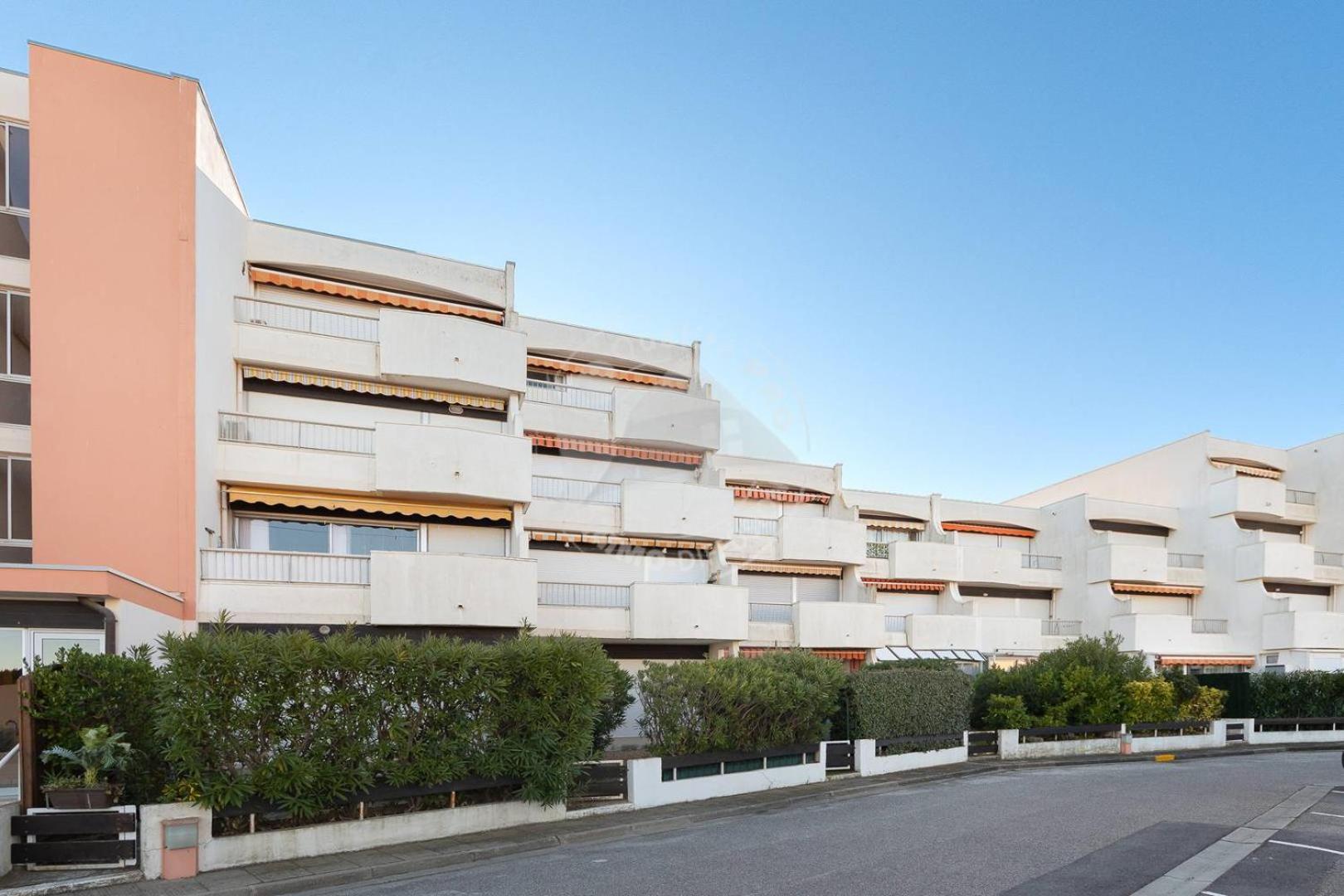 As9557 - Studio Vue Sur La Mer Avec Parking Prive Proche Centre Ville Le Grau-du-Roi Eksteriør billede